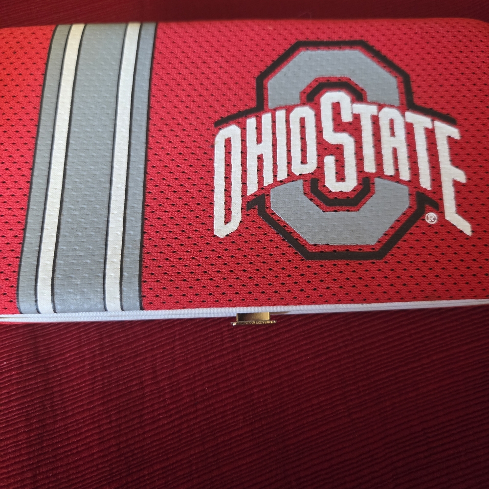Ohio State Women's Wallet - Red and Gray